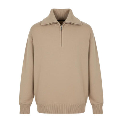 Pullover mit Kragen und Viertelreißverschluss für Männer
