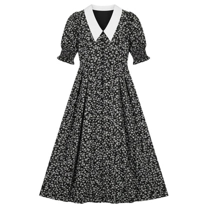 Kleid mit Blumendruck für Frauen