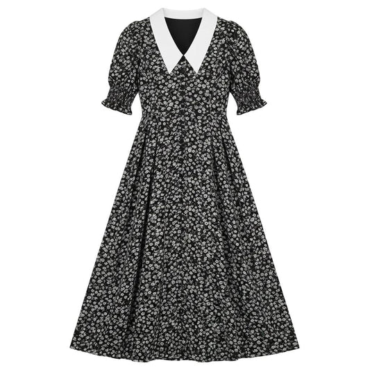 Kleid mit Blumendruck für Frauen