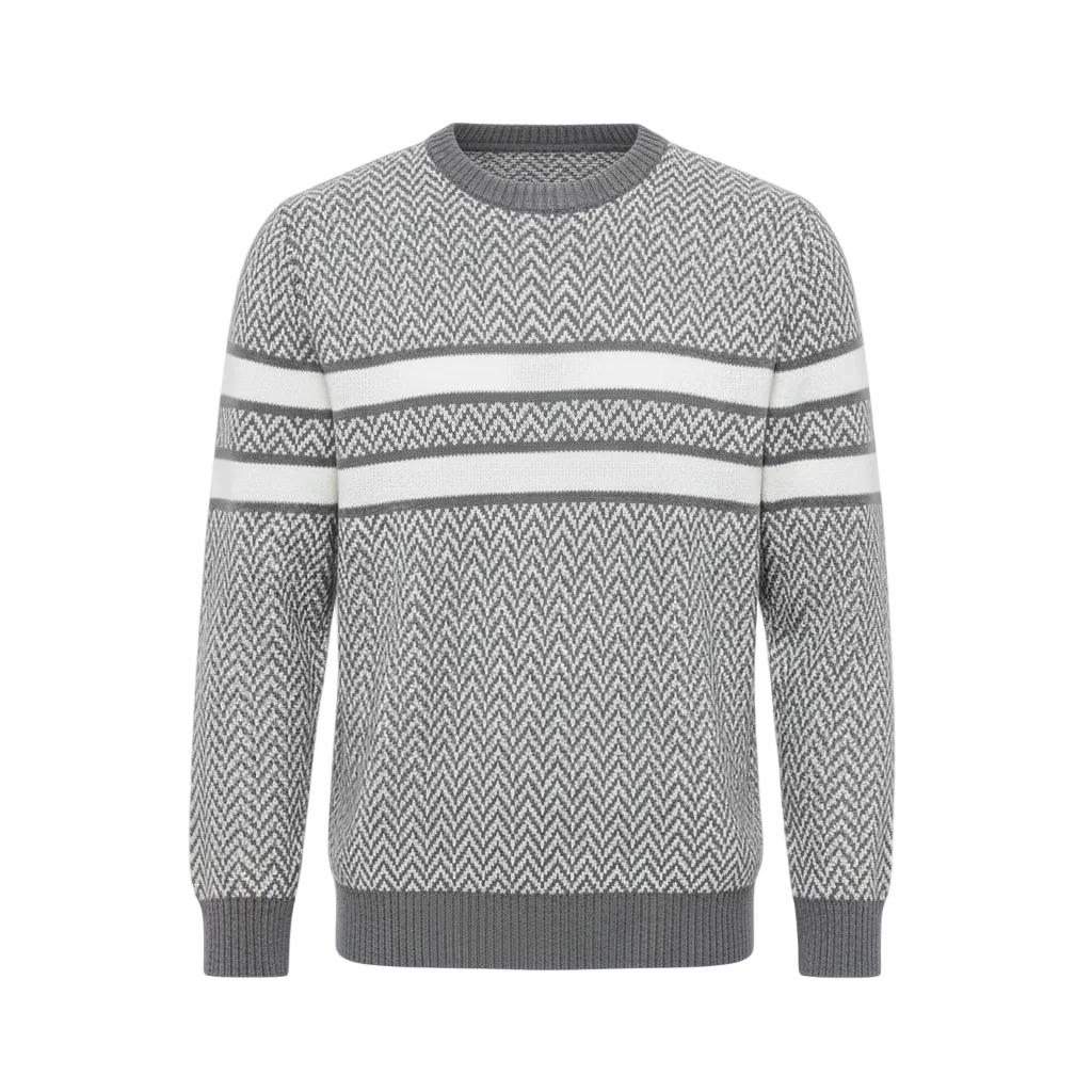 Gestreifter Pullover für Männer