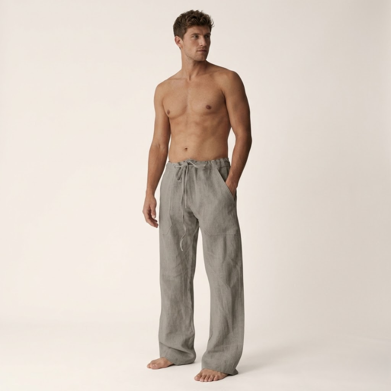 Herren Sommerhose mit gerader Form