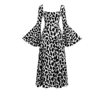 Kleid mit Muster für Frauen