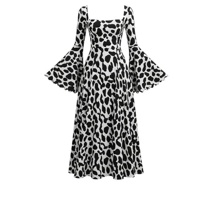 Kleid mit Muster für Frauen