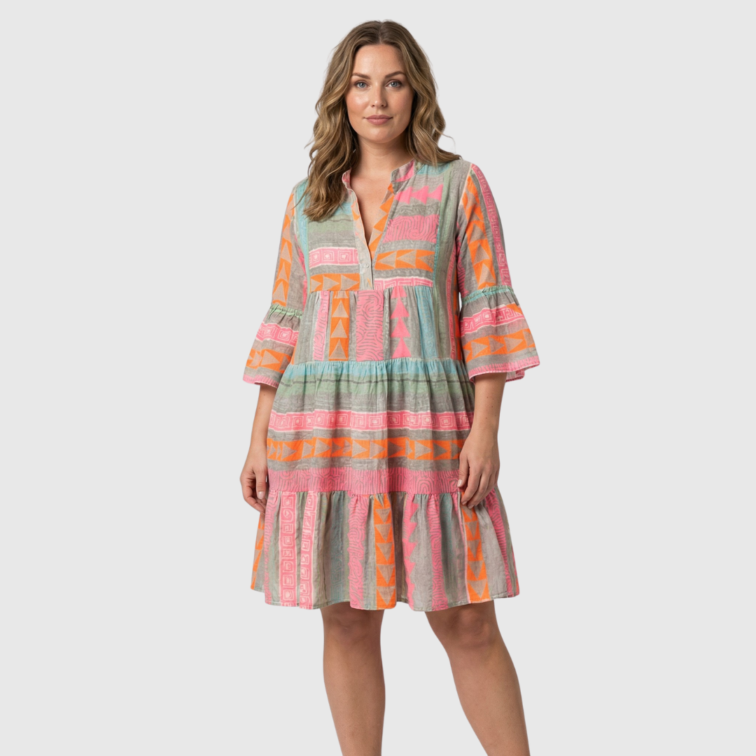 Breites Kleid für ein elegantes Erscheinungsbild
