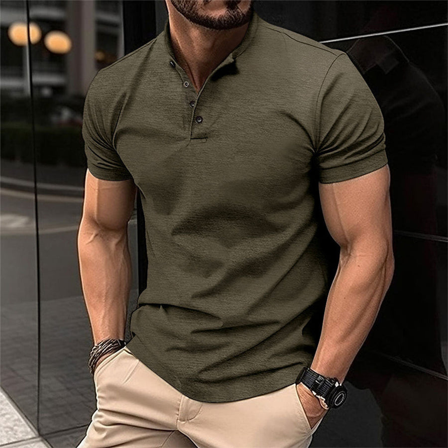 Herren Poloshirt Mit Kragen Und Kurzarm