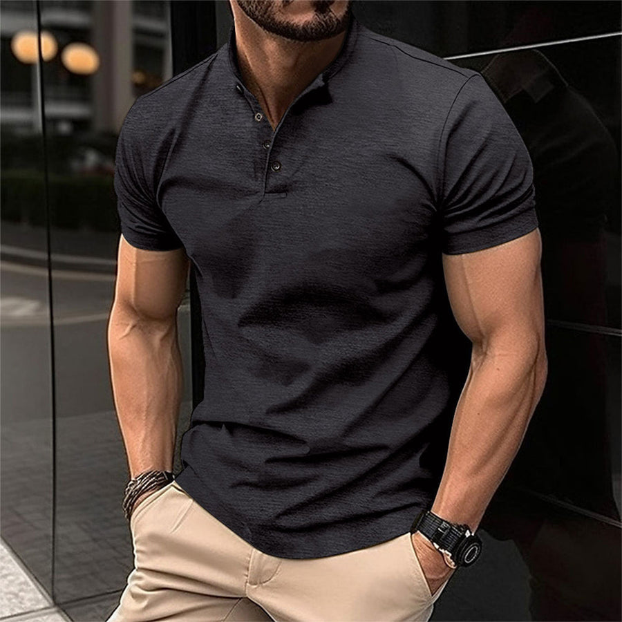 Herren Poloshirt Mit Kragen Und Kurzarm