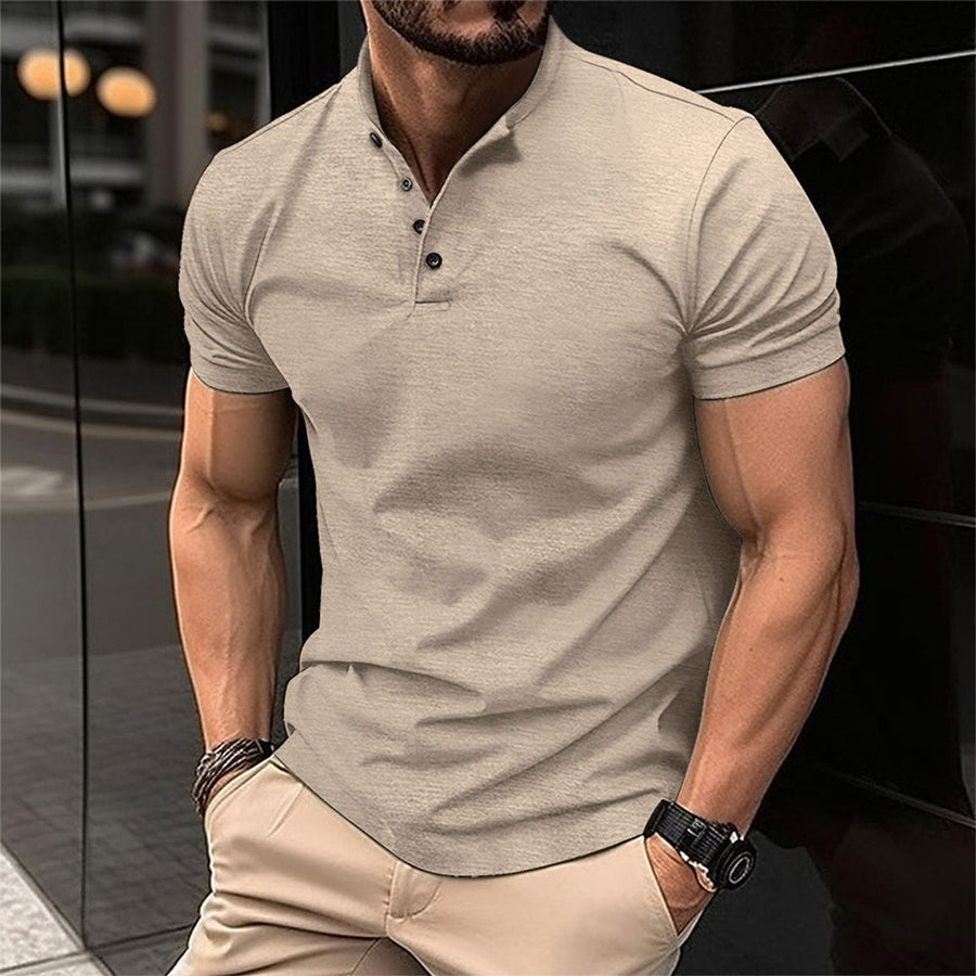 Herren Poloshirt Mit Kragen Und Kurzarm