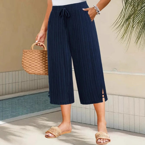 Damen Capri Hose für warme Tage
