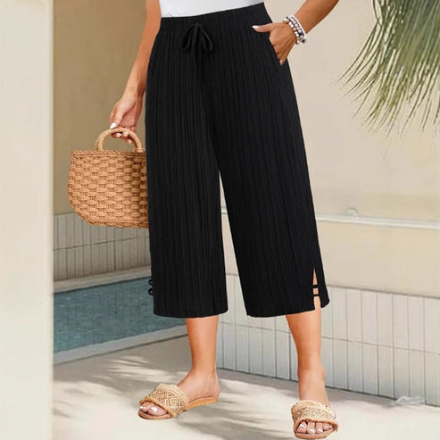 Damen Capri Hose für warme Tage