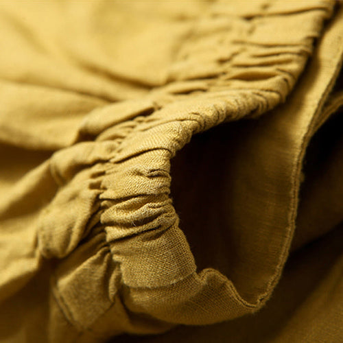 Damen Hose mit weitem Bein und Taschen