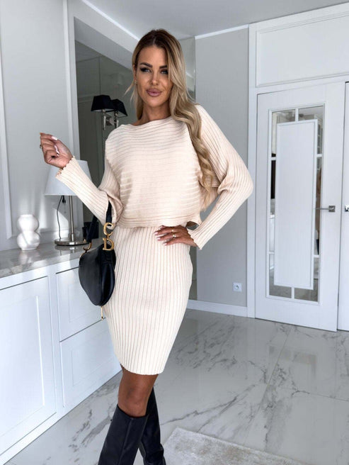 Damen-Set mit Kleid und Pullover