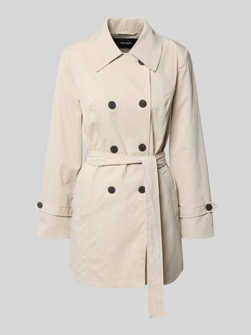 Damen-Trenchcoat mit Bindegürtel vorne