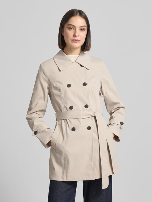 Damen-Trenchcoat mit Bindegürtel vorne