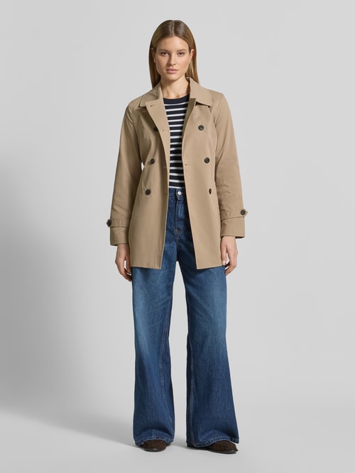 Damen-Trenchcoat mit Bindegürtel vorne