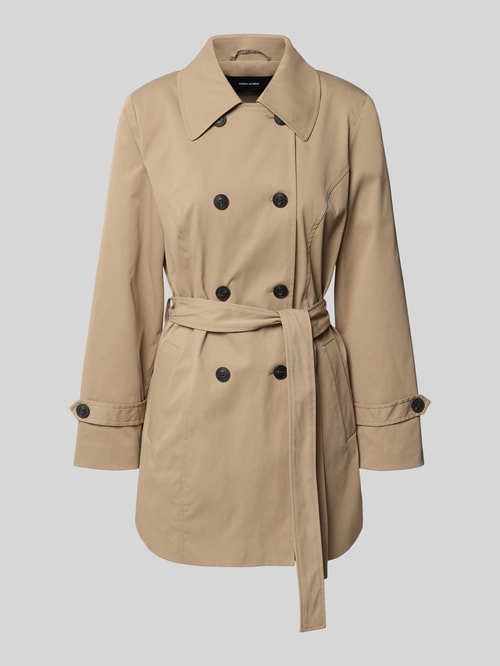 Damen-Trenchcoat mit Bindegürtel vorne
