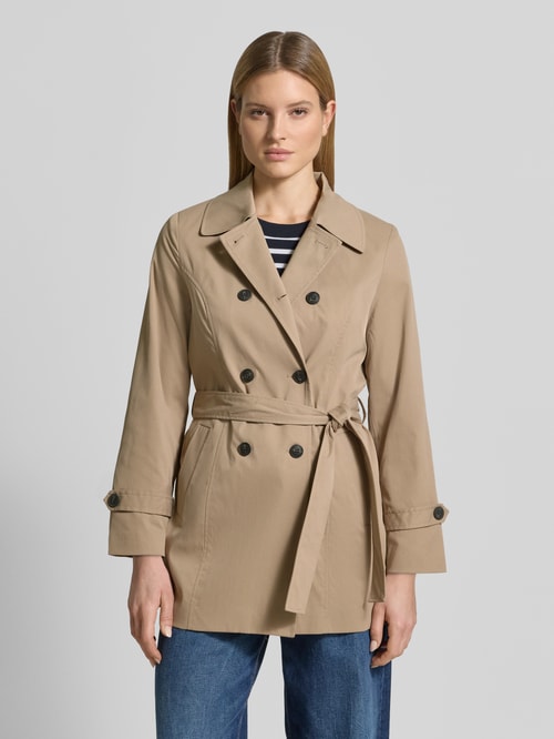 Damen-Trenchcoat mit Bindegürtel vorne