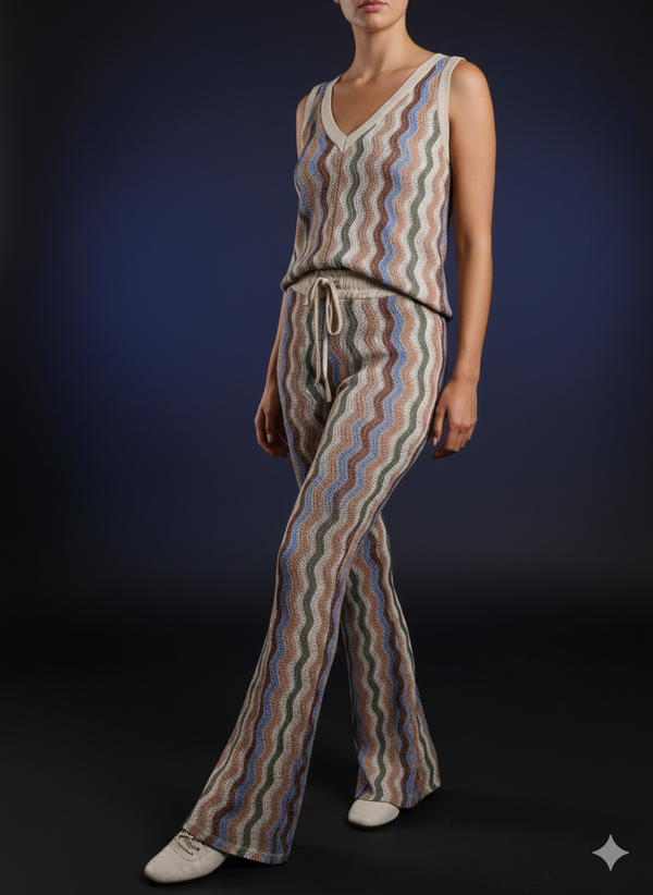 Damen Zweiteiler mit Top und Hose