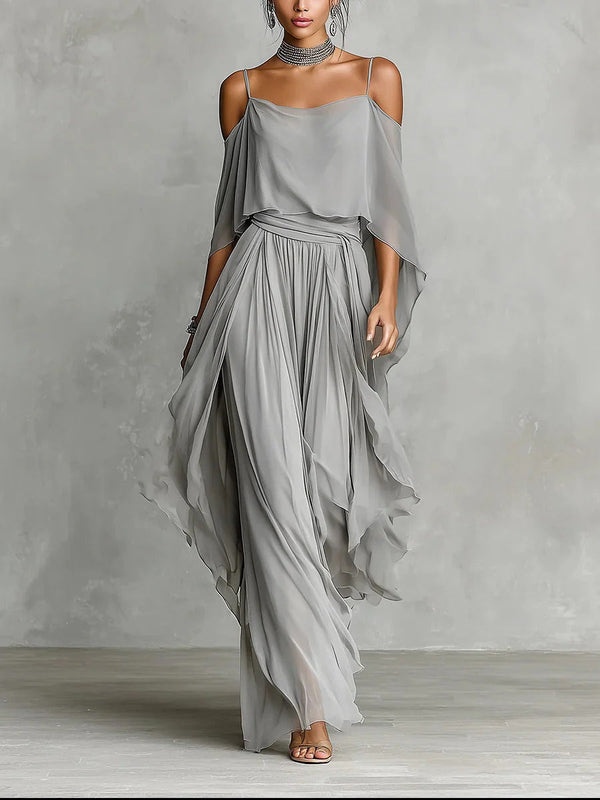 Elegantes Kleid mit weitem Schnitt