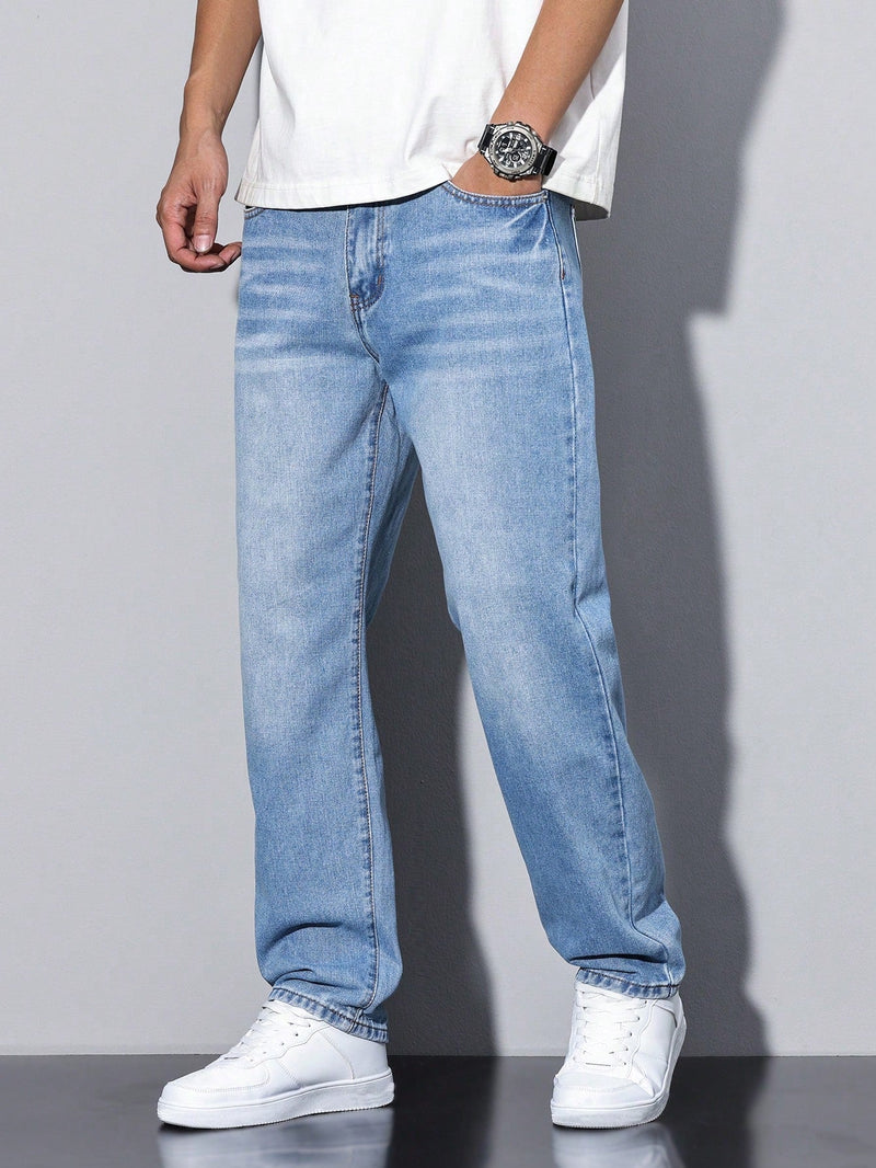 Herren Freizeithose mit gerader und zeitgemäßer Passform