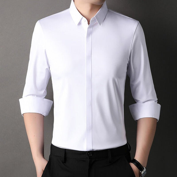 Herren Hemd mit klassischem Stil und moderner Form