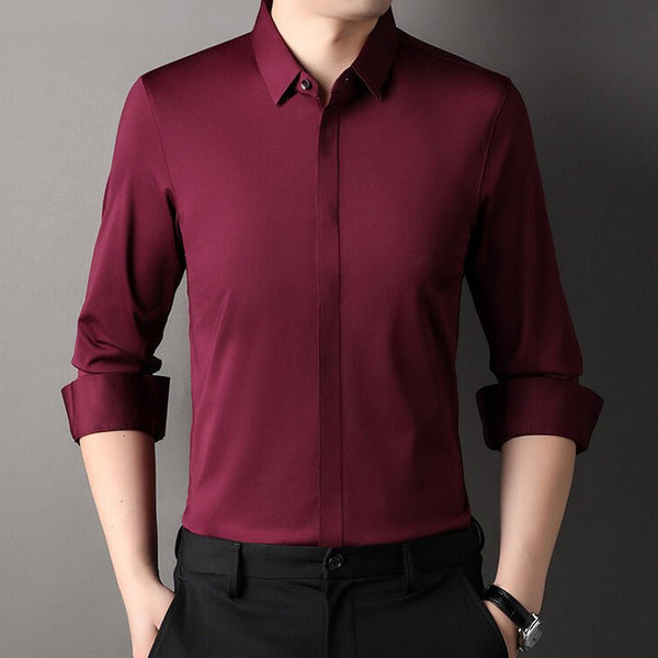 Herren Hemd mit klassischem Stil und moderner Form