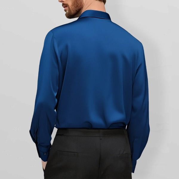 Herren Hemd mit klassischem Stil und moderner Form