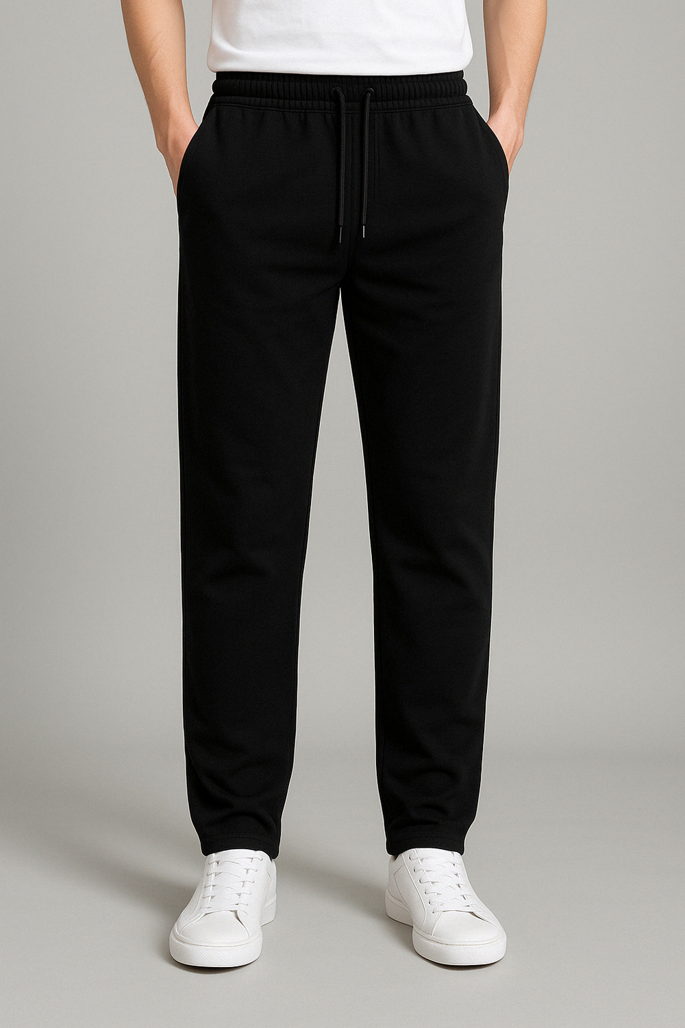 Herren Sporthose mit geradem Bein und Taschen