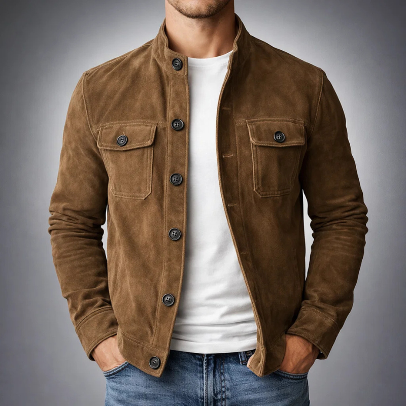 Herren kurze Jacke mit moderner Ausstrahlung