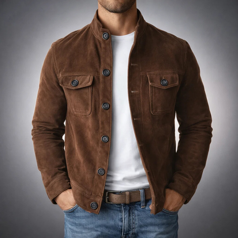 Herren kurze Jacke mit moderner Ausstrahlung