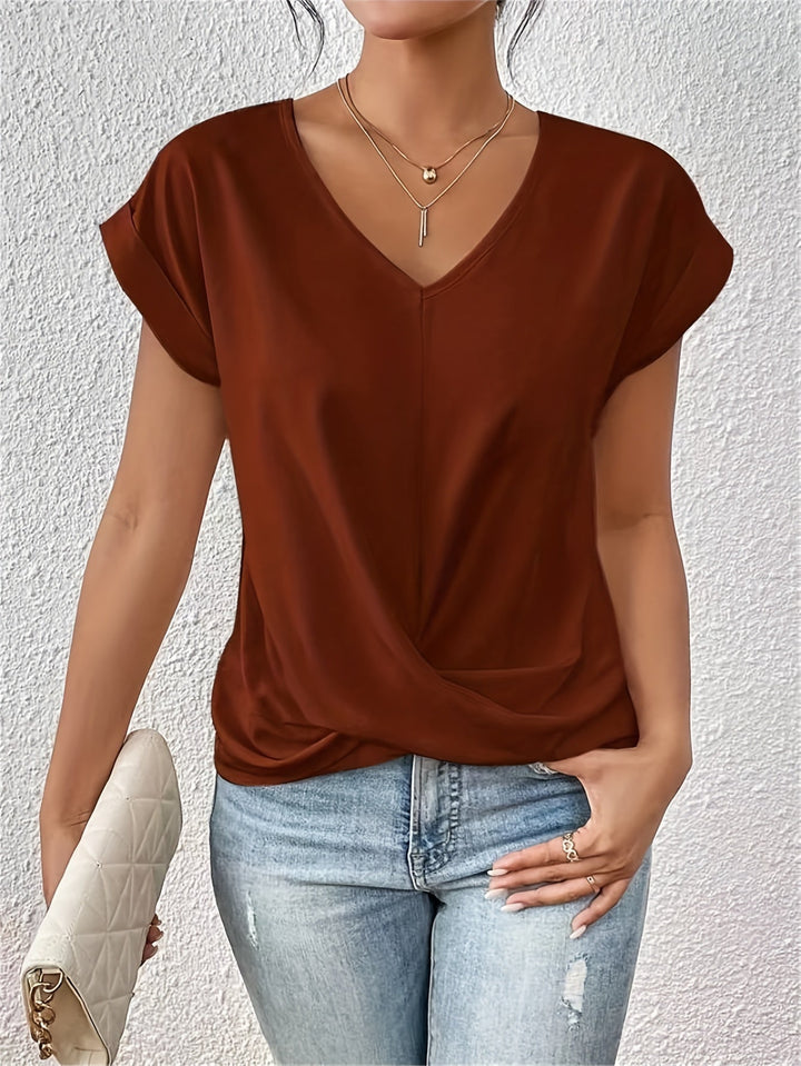 Lässiges Damen T-Shirt mit schlichter Form