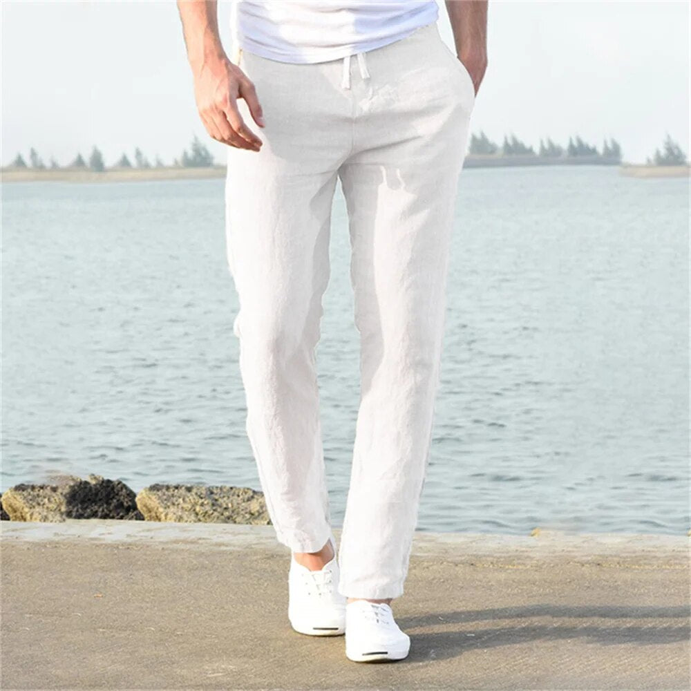 Gerade Sommerhose für Herren
