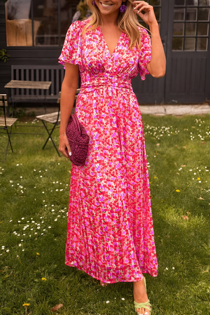Elegantes Maxikleid mit schönen Ärmeln