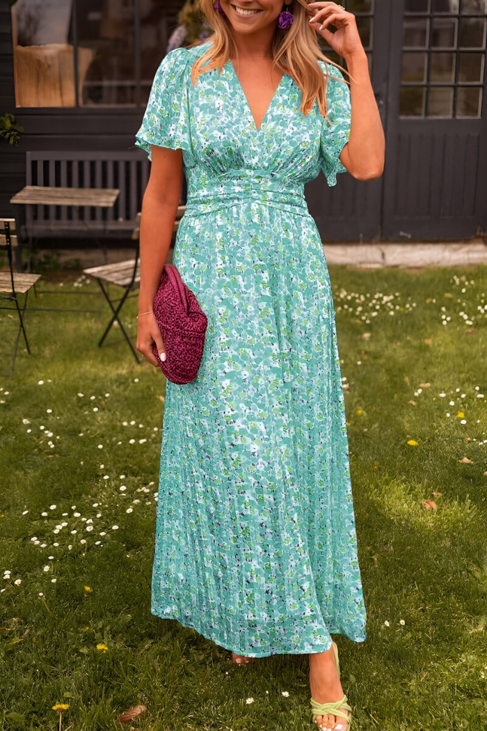 Elegantes Maxikleid mit schönen Ärmeln
