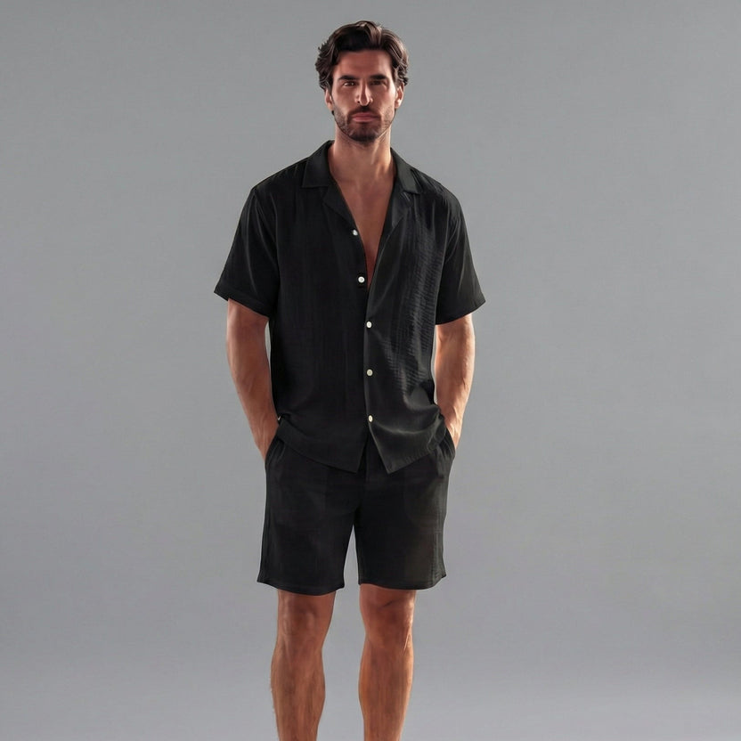 Herren Sommerset mit Hemd und Shorts