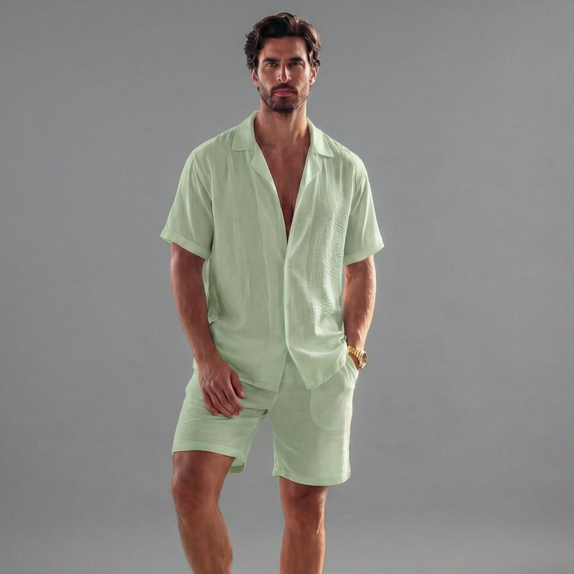 Herren Sommerset mit Hemd und Shorts