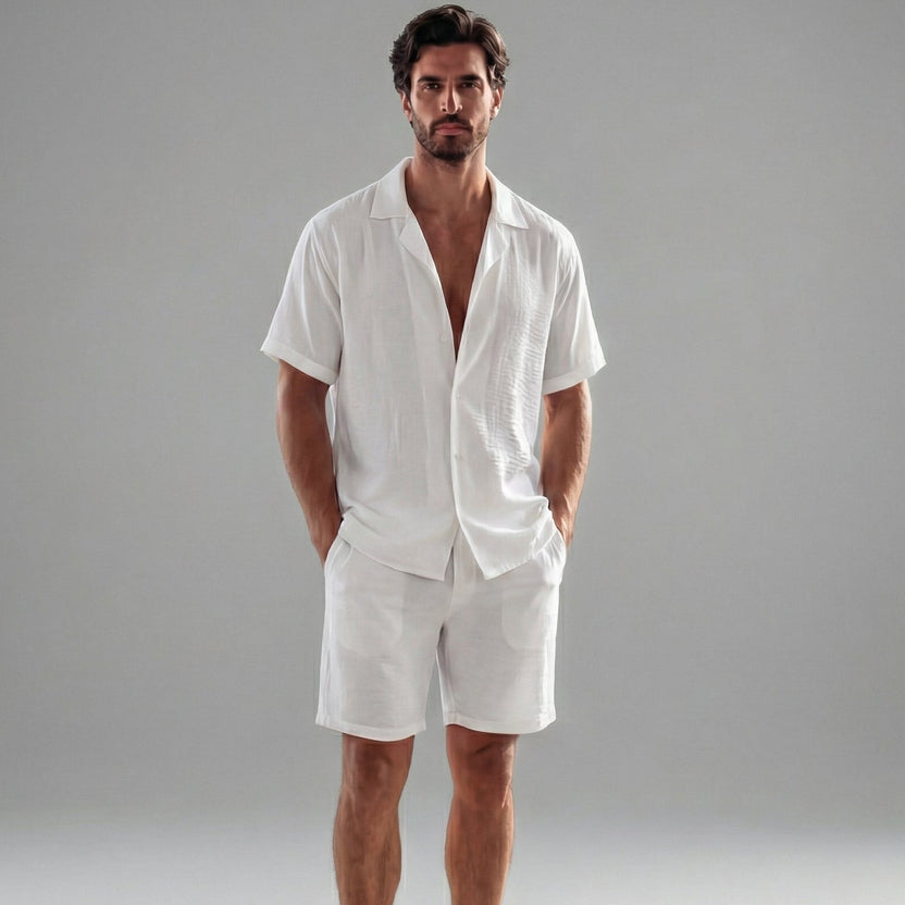 Herren Sommerset mit Hemd und Shorts