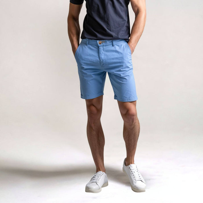 Herren Freizeit Shorts Mit Schlichter Optik
