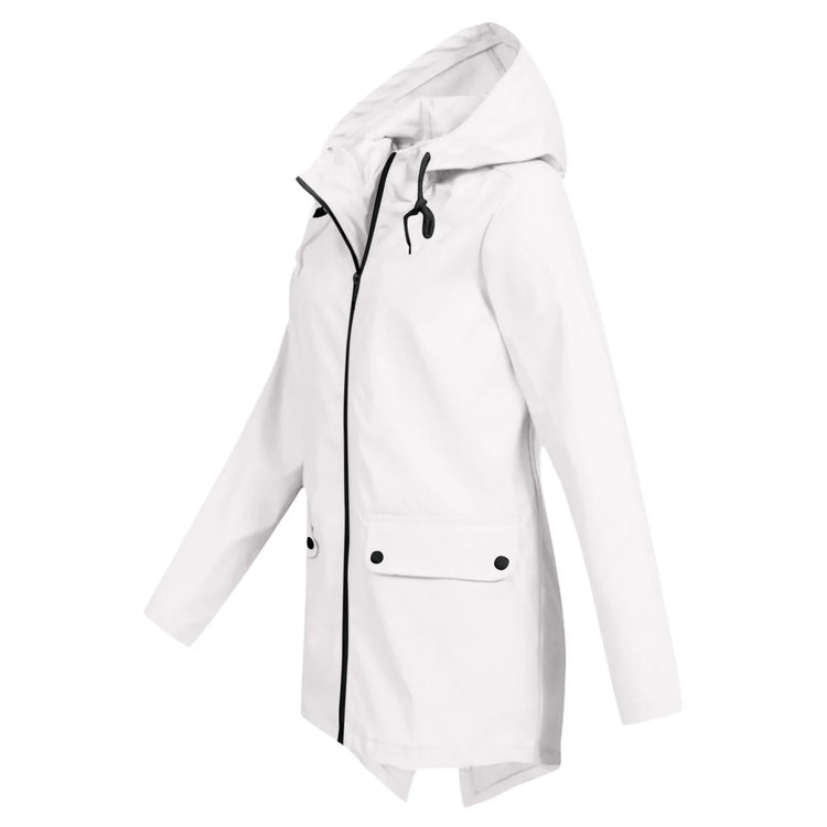 Damen Langes Kleid mit Muster und weiten Ärmeln