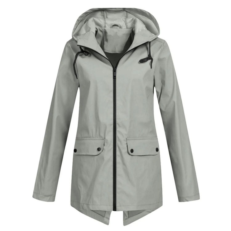 Damen Langes Kleid mit Muster und weiten Ärmeln