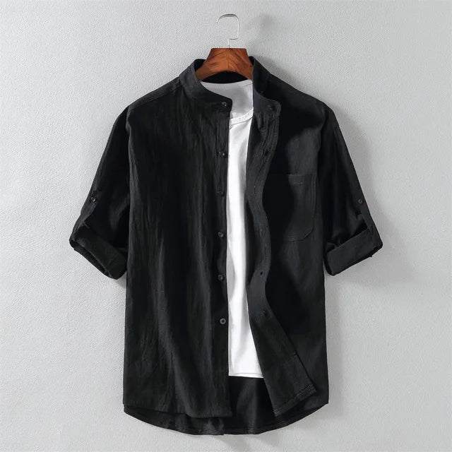 Herren Hemd mit moderner Form und schlichtem Stil