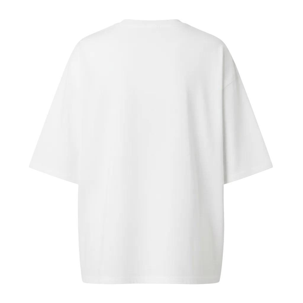 Übergroß T-Shirt mit Rundhalsausschnitt für Männer