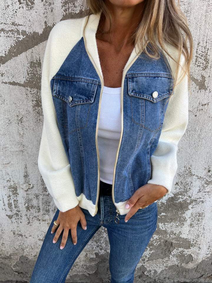 Zeitgemäße Damenjacke mit eleganter Formgebung