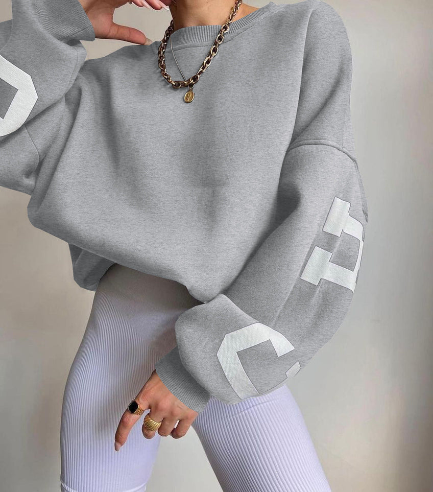Zeitgemäßer Damen-Pullover mit klarer Optik