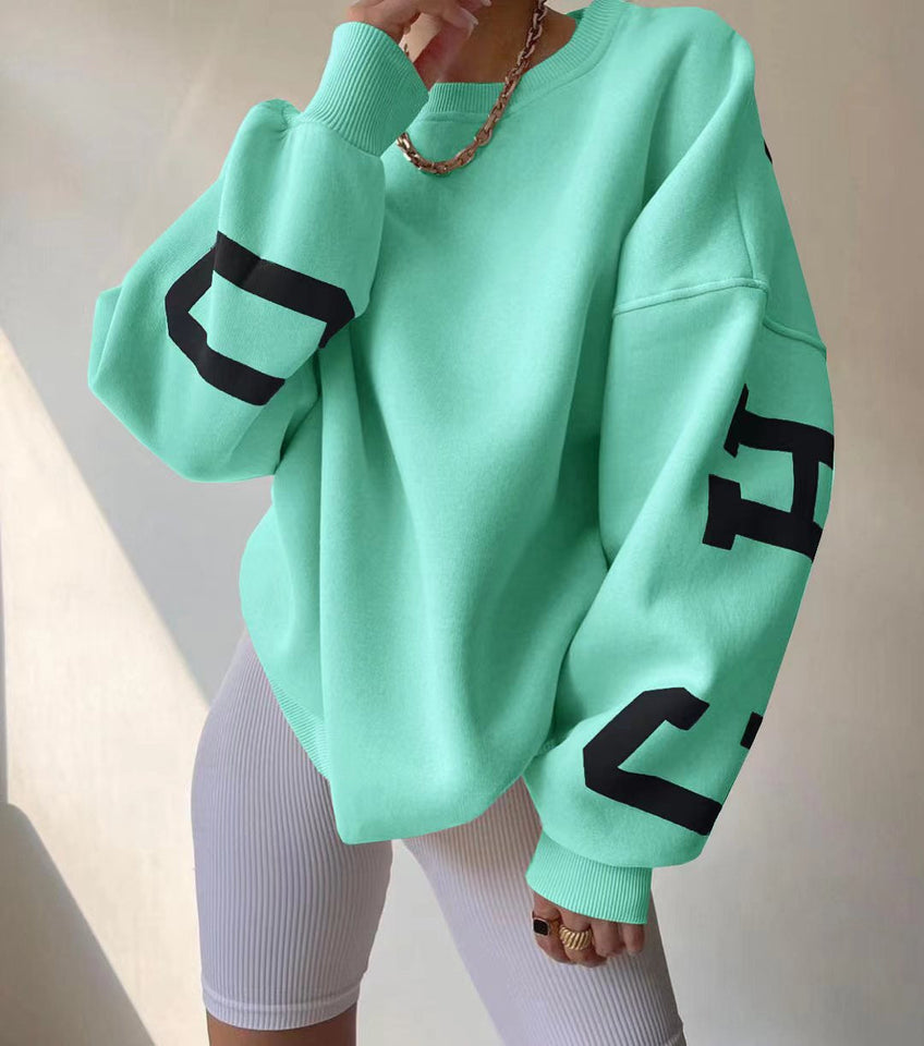 Zeitgemäßer Damen-Pullover mit klarer Optik