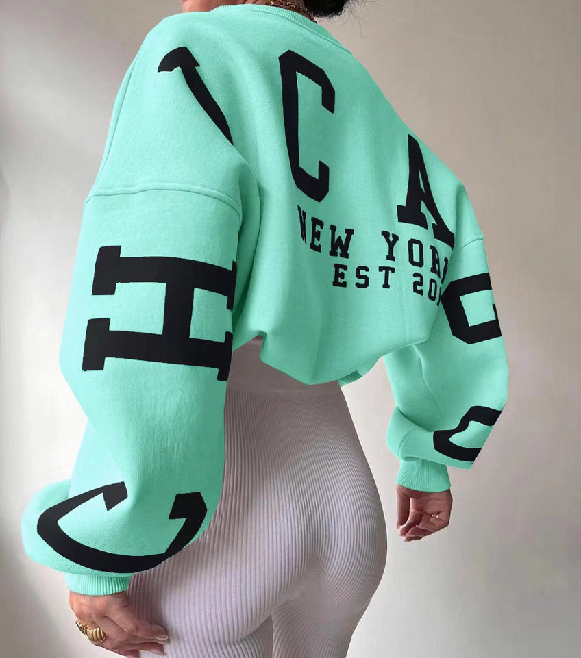 Zeitgemäßer Damen-Pullover mit klarer Optik