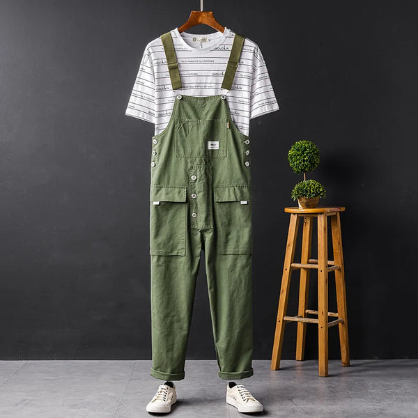 Gartenoverall mit verstellbaren Trägern